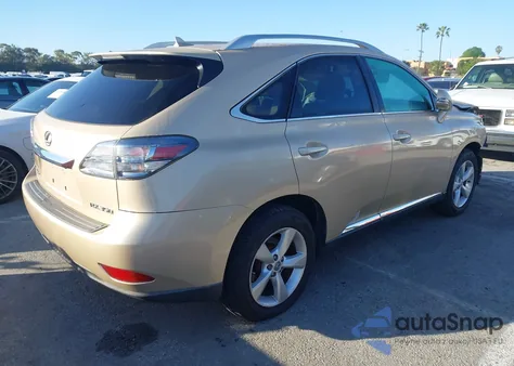 2010 Lexus Rx 350 z USA, uszkodzony, nr VIN 2T2BK1BA8AC007652